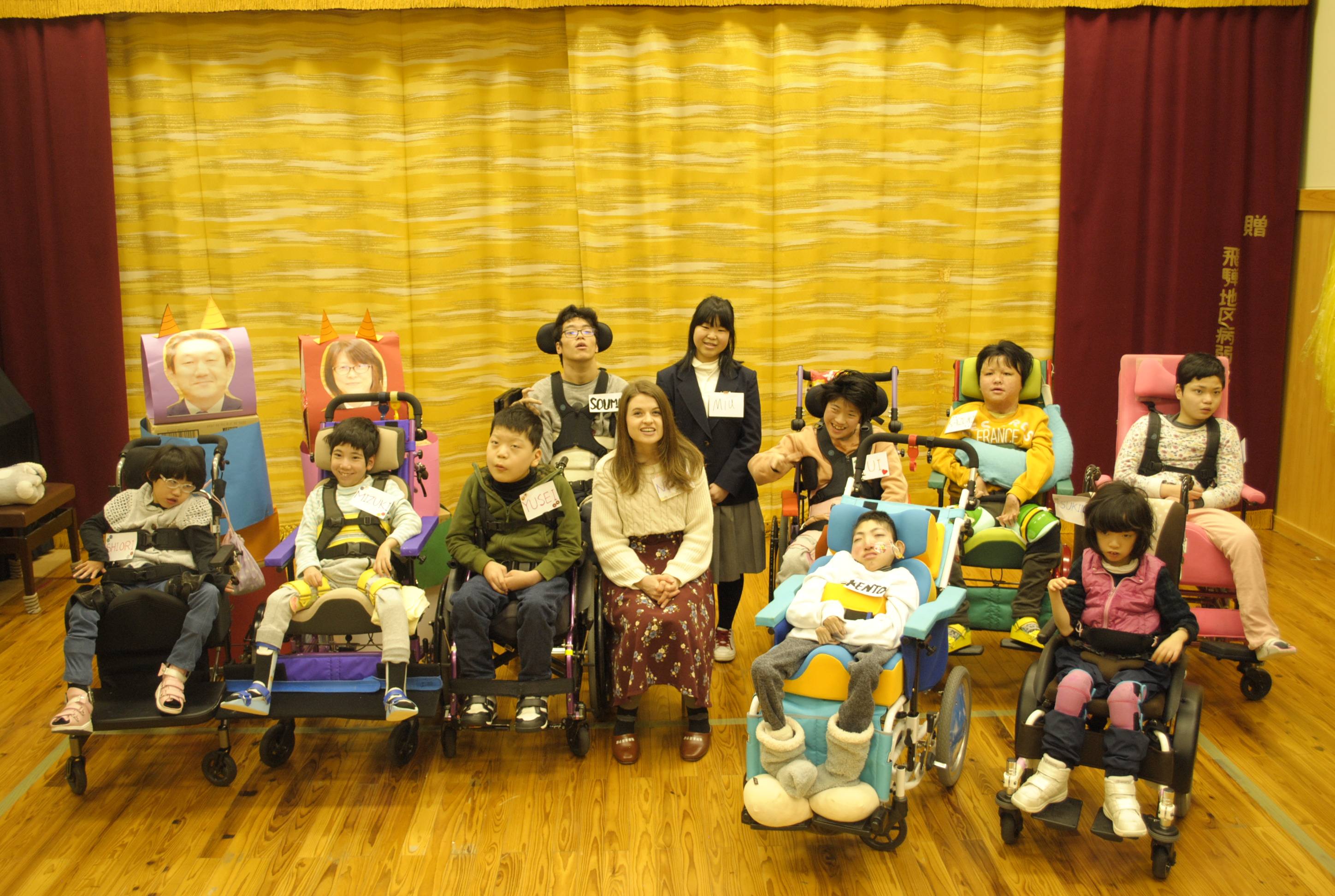 ALTとの交流会（全体）