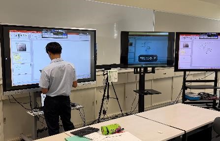 理系進学コースの学習風景