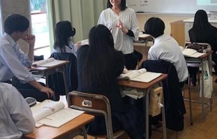 文系教養進学コースの学習風景