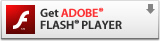 Flashを再生するにはAdobe Flash Playerが必要です。Adobe社のホームページからダウンロードし、インストールしてください。
