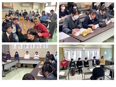 卒業生と語る会